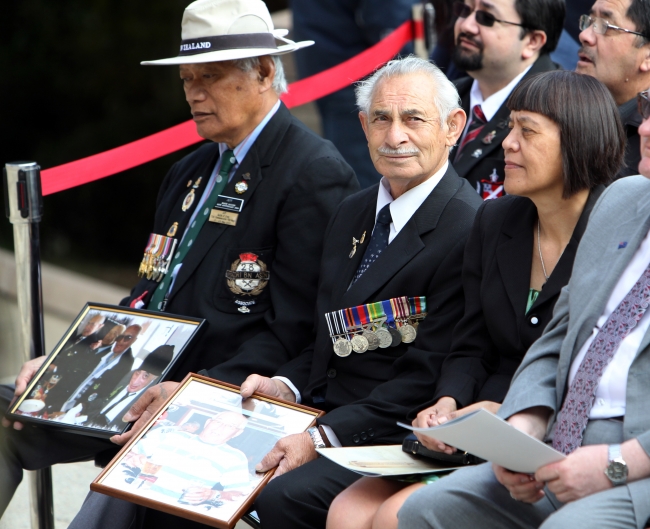 Whanau of Māori Battalion men