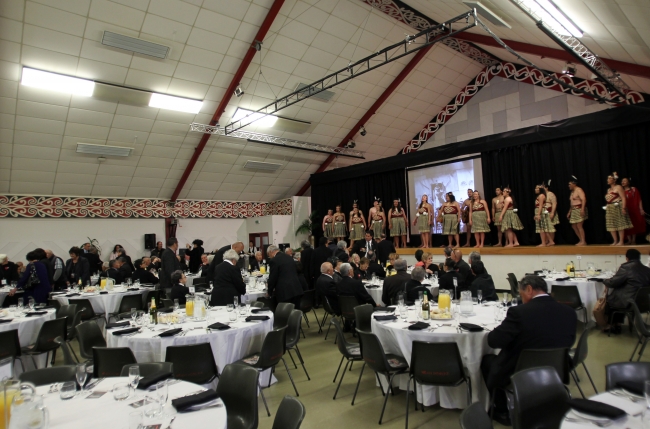 Ngāti Poneke entertain guests