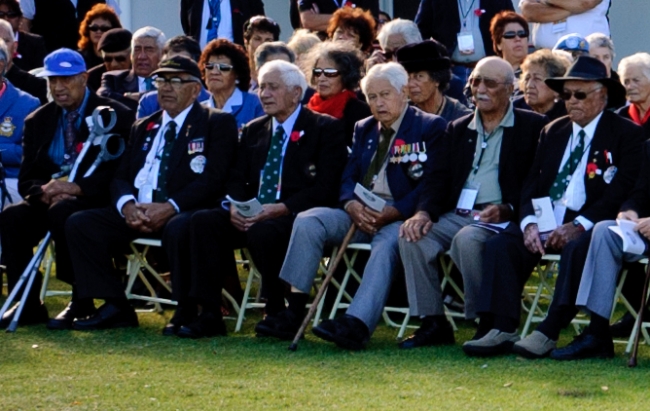 Veterans at Omapere reunion