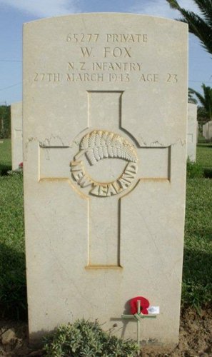 William Fox's grave