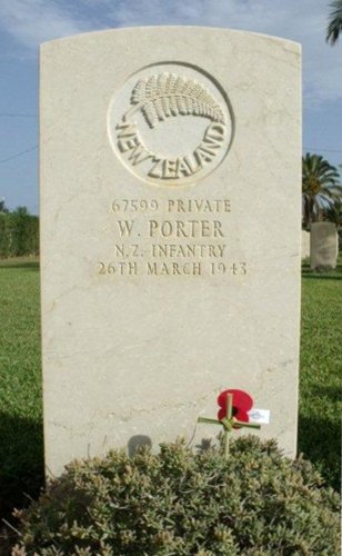 Waka Porter's grave