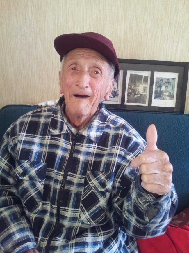 "Thumbs Up" Grandad