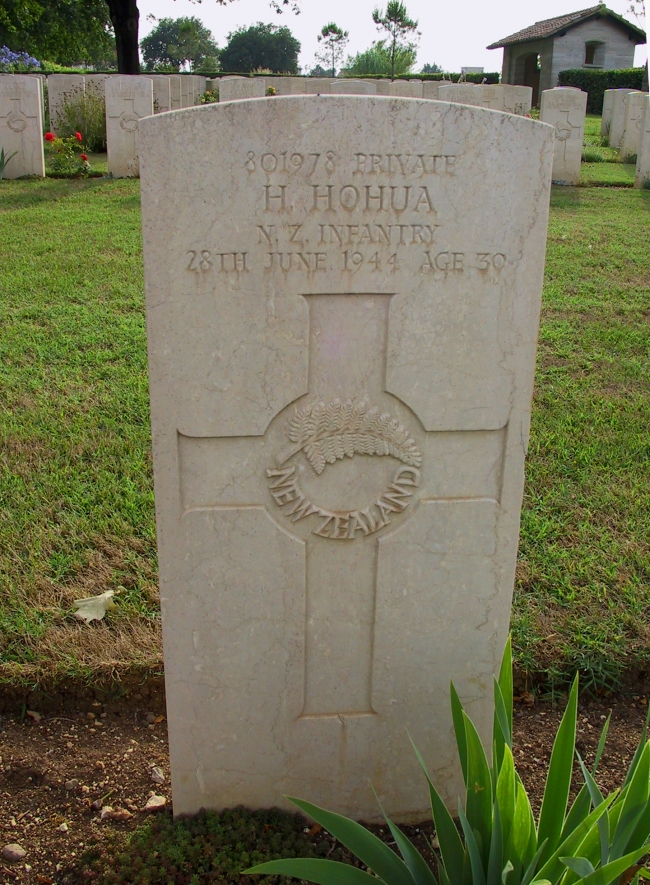 Grave of Pte Hori Hohua