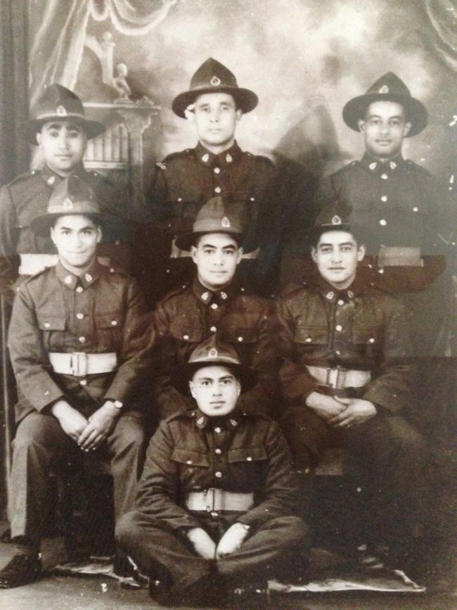 B Company soldiers