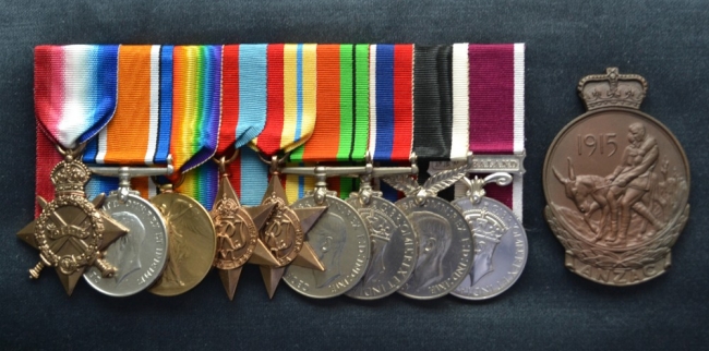 Doug Harvey's medals