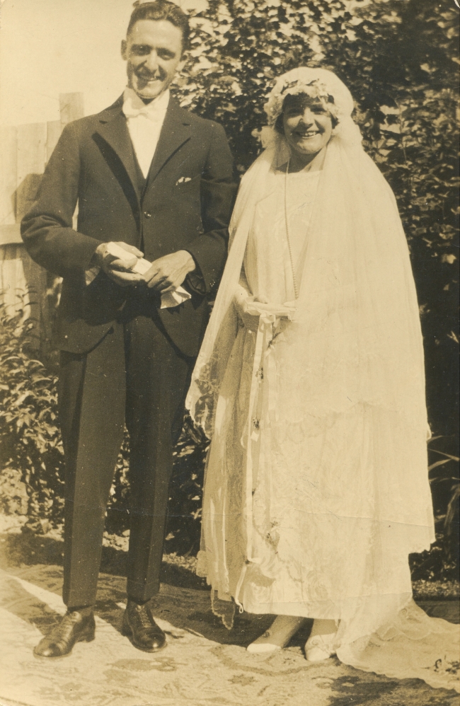 Doug Harvey and wife Grace
