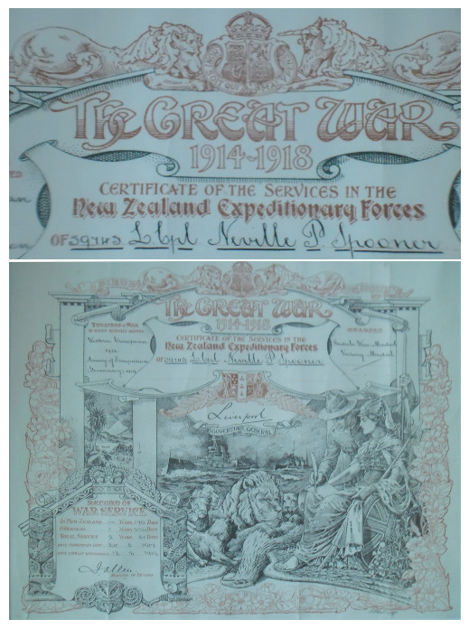 Certificate of service