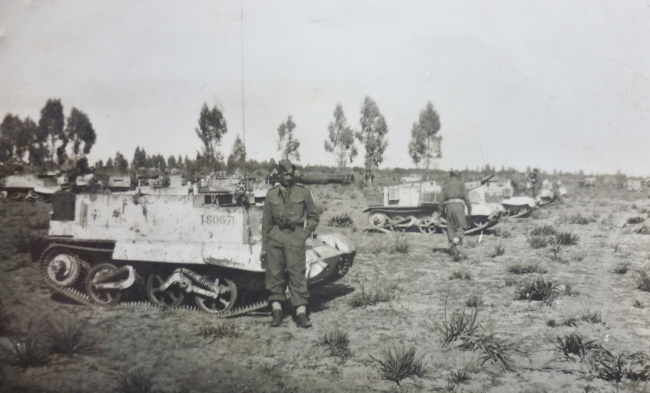 Churchill's Parade..Tripoli 4th February 1943
