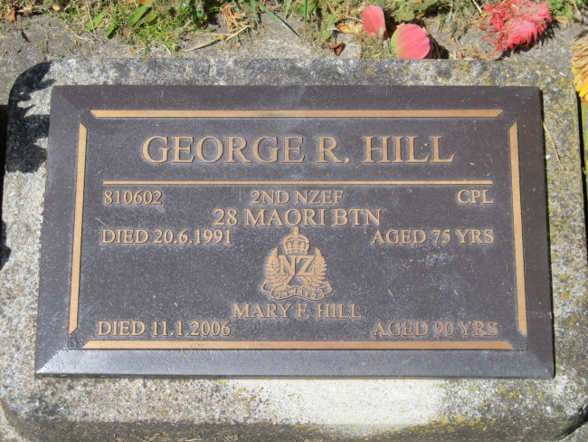 corporal george rapana hill 810602