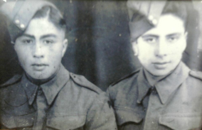 Dick Ngoungou and Ruben Pene