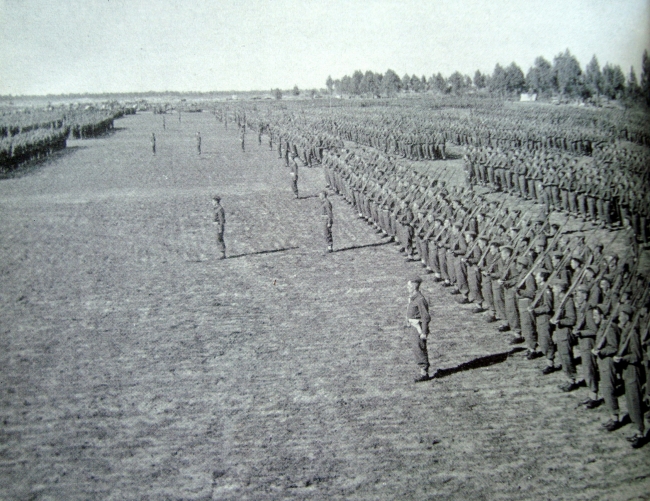 Churchill Parade at Tripoli
