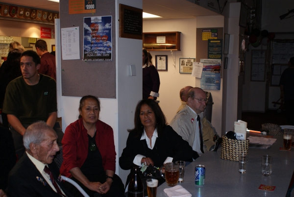 Tony, Aunty, Mum and Duddin, Rotorua RSA, ANZAC Day 2009 