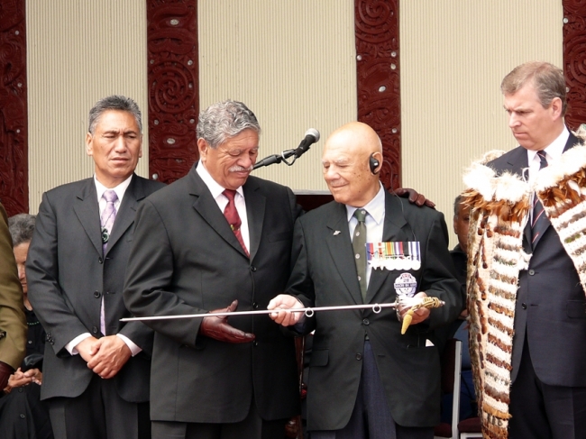 'Te Arawa Sword of Gallantry for Haane Manahi' 2007