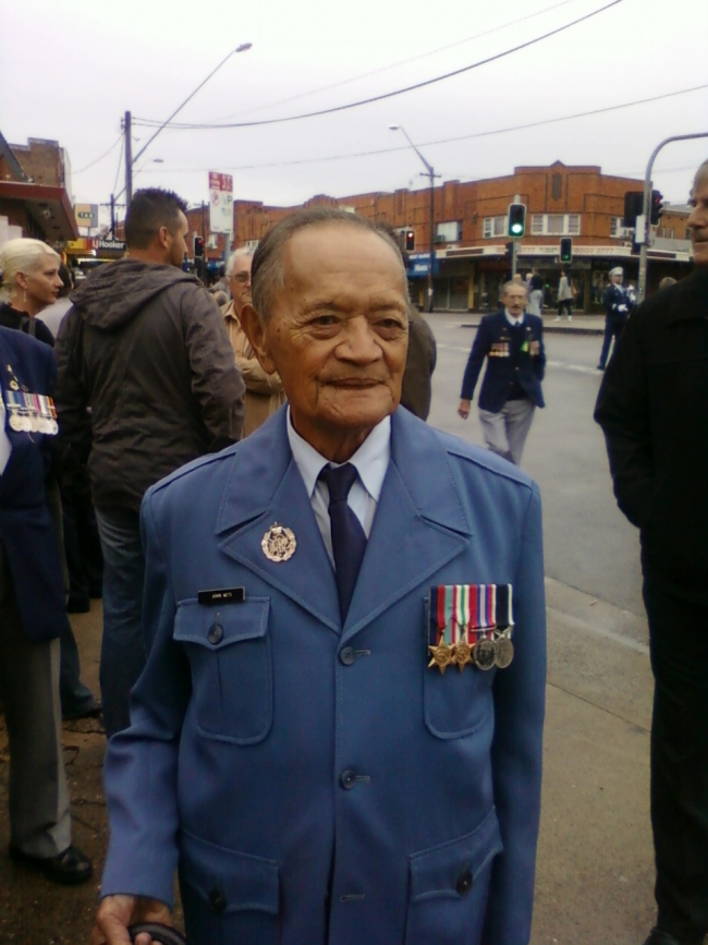 John Weti ANZAC Day 2010