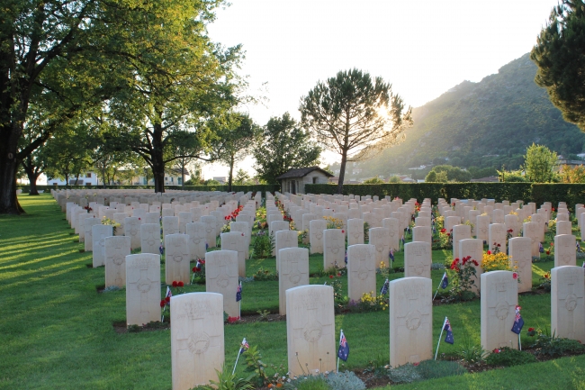 Fellow Soldiers Cassino War Cemetry, Cassino Italy