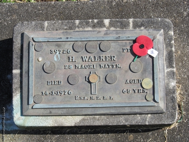 Private Harry Hihi Te Ironui WALKER 39726