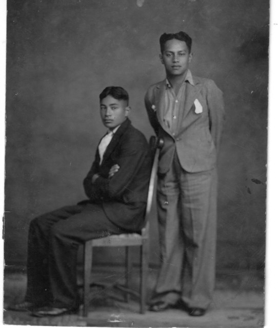 Brothers George Pokau & Hoani Heremaia