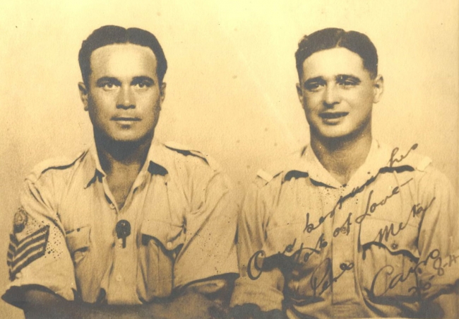 Percival Francis and Brother Mita Francis