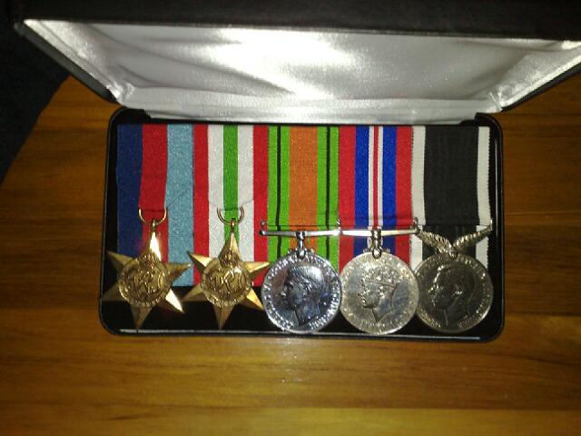 Campaign and Service medals of Pte Hori Rautahi TEKO (D Coy)