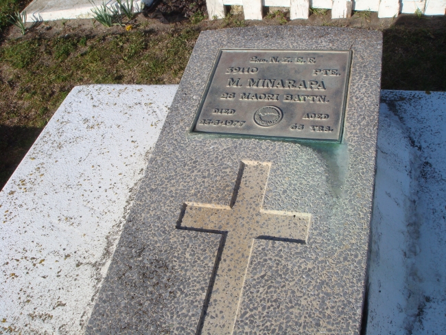 Grave of M Minarapa 39110 