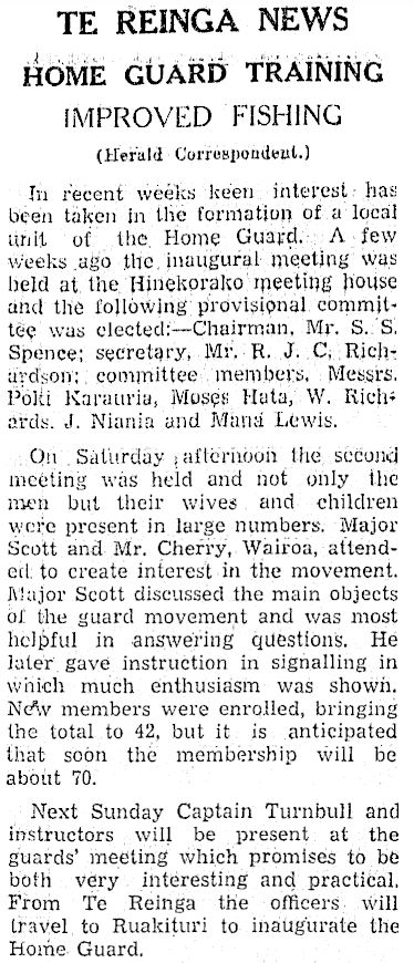 A clipping from a newspaper. 
