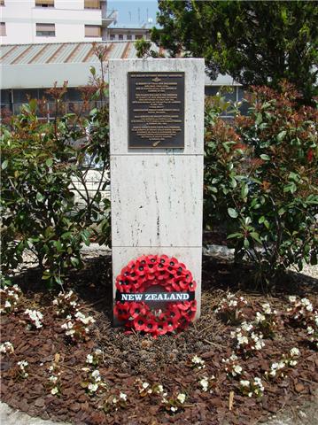 Cassino Railway Station Battle Memorial..