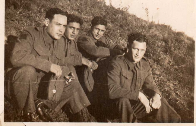 Ngati Pikiao soldiers