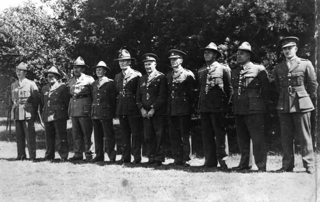 H.G. Dyer, 4th from right