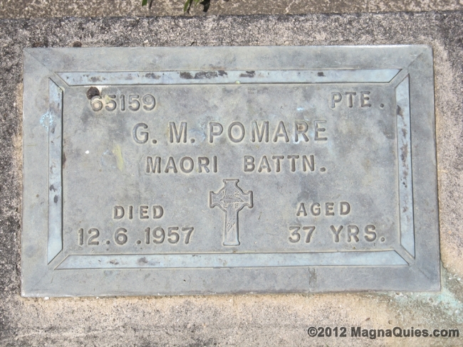Private Guy Murray POMARE 65159