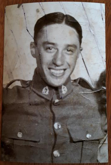 Patu Williams in uniform