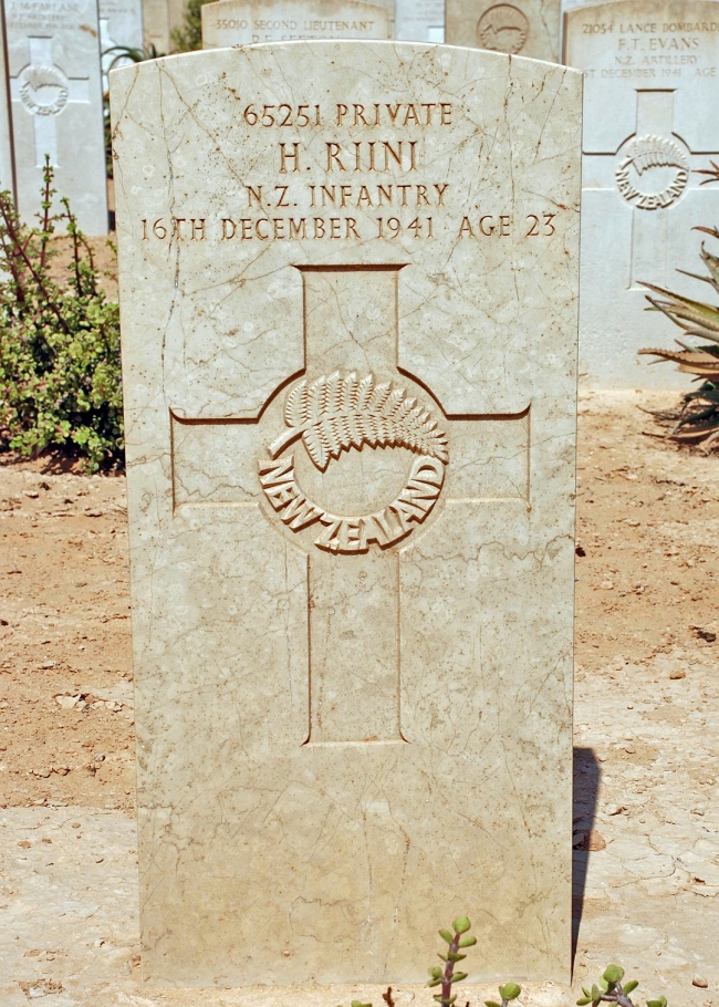 Heremia Riini's grave