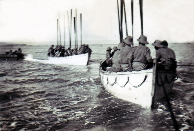 Days after New Years 1942..boat drills