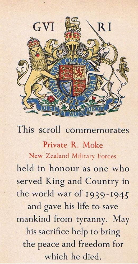 Service scroll