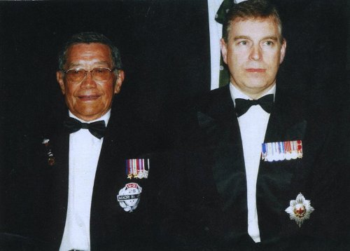 Sonny Mitchell and Prince Andrew, 2007