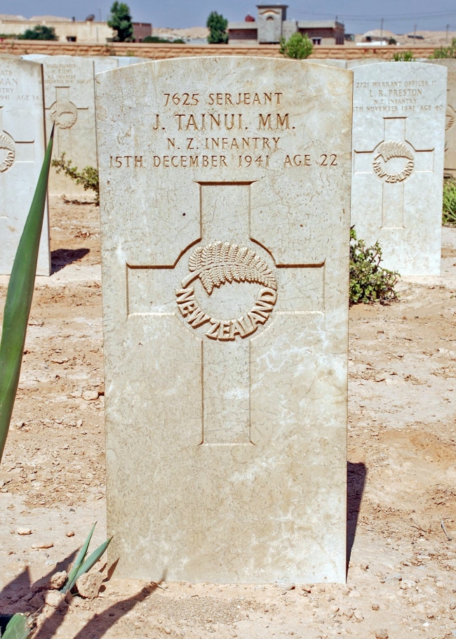 John Tainui's grave