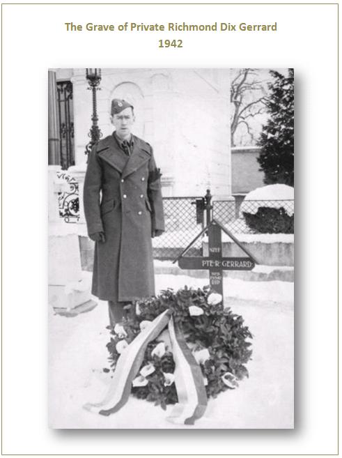The 1942 Grave of Private Richmond Gerrard 