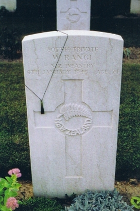 Modern view of Forli War Grave