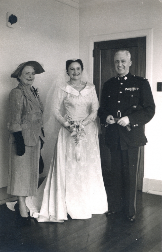 A daughter's wedding day