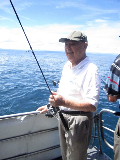 Arthur Midwood trout fishing