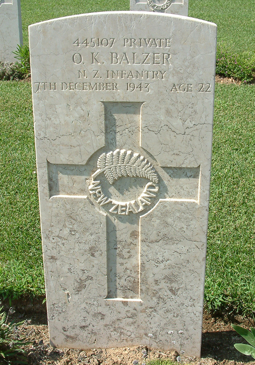Oswald Balzer's grave