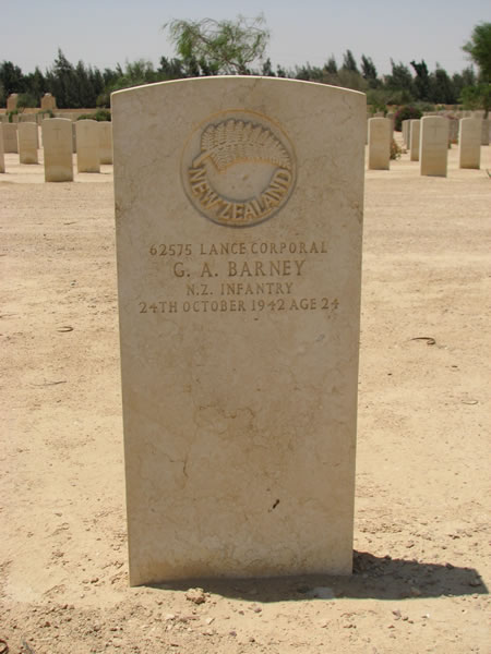 George Allan Lance Barney's grave