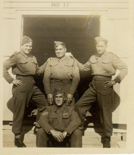Bully Jackson and comrades, Papakura 1941