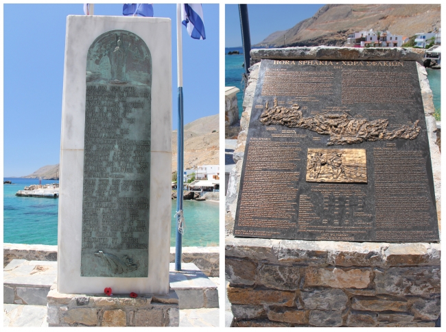 Memorial at Sfakia