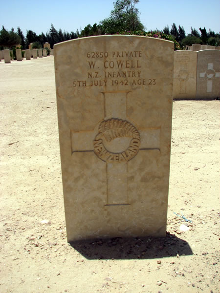 William Cowell's grave