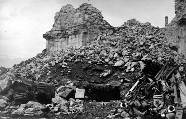Māori Battalion HQ at Cassino