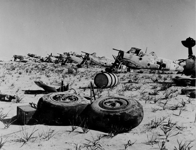  Dead Messerschmitts..A Happy Sight For Maori Aircrew..