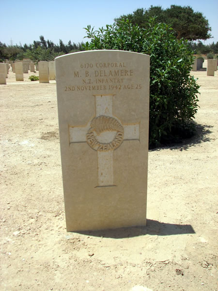 Maui Bennett Delamere's grave