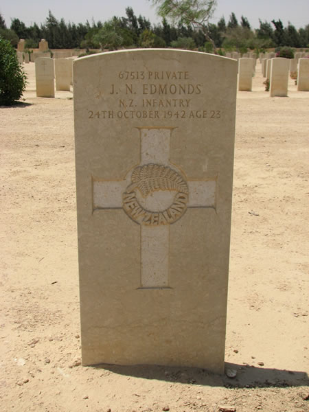 James Ngaro Edmonds' grave