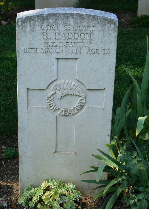 Rukutai Haddon's grave