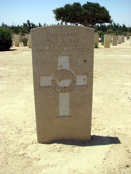 Wi Te Kowha Hau's grave
